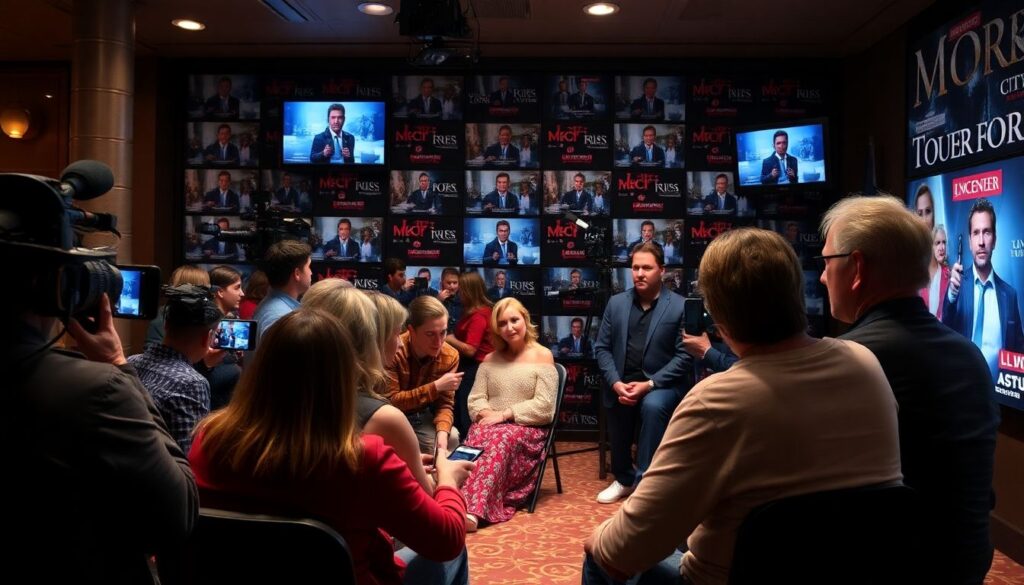 График пресс-туров и промо-мероприятий к новым фильмам - иллюстрация