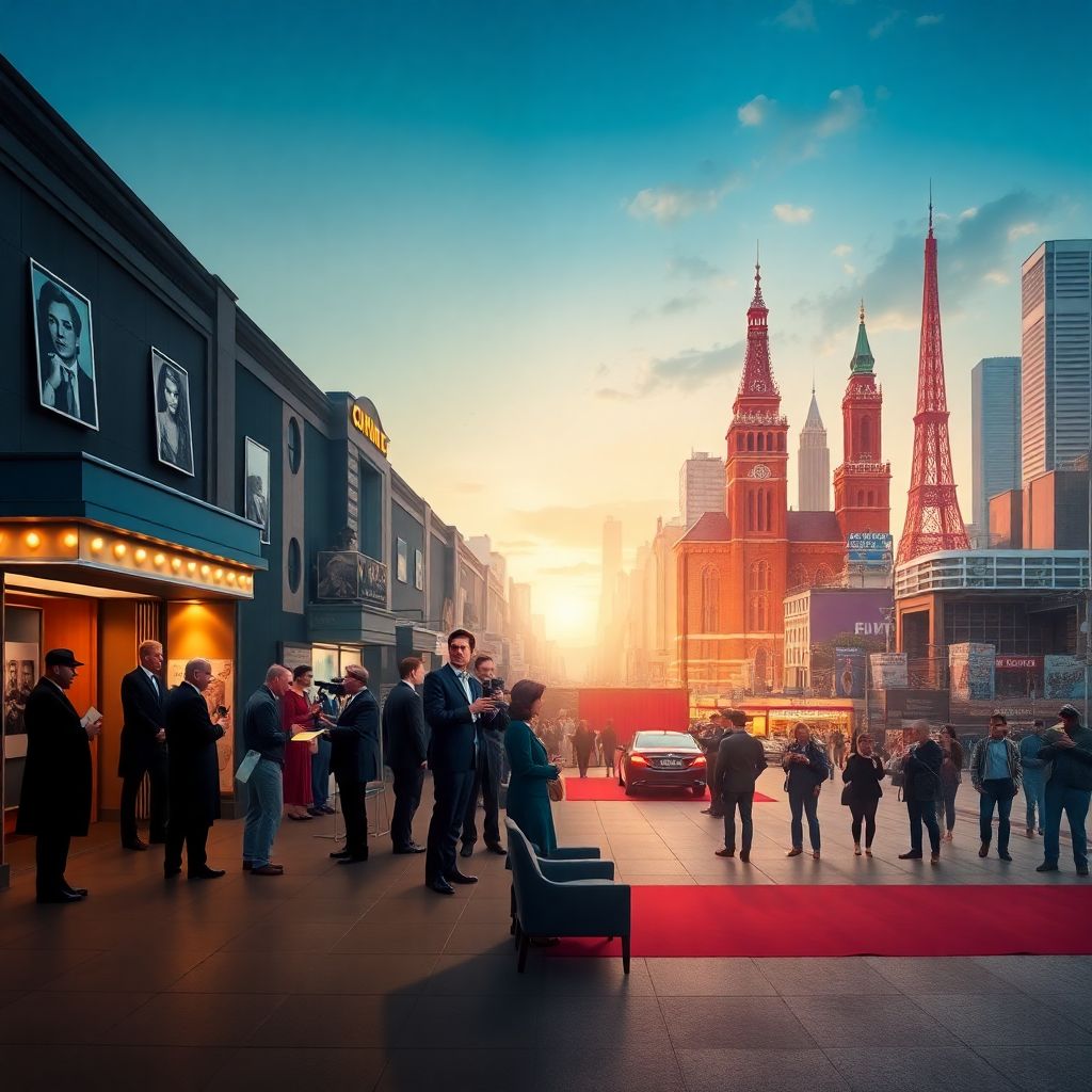 График пресс-туров и промо-мероприятий к новым фильмам киноиндустрии