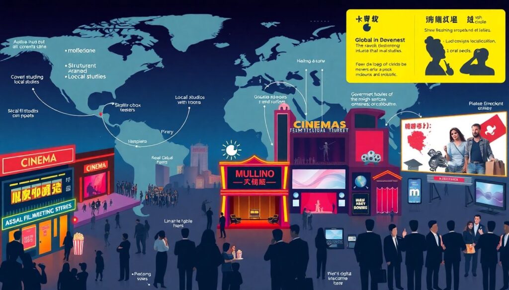 Особенности кинопроката в разных регионах мира - иллюстрация