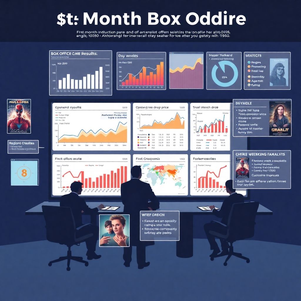 Аналитика сборов премьерных фильмов в первый месяц проката в кинотеатрах