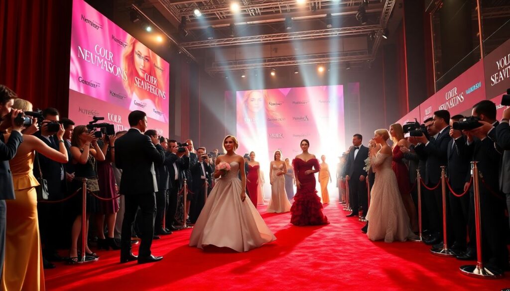 Красная дорожка: какие наряды взорвали сетевые обсуждения - иллюстрация