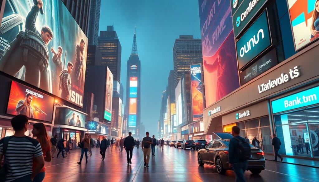 Анонсы мультимедийных промо-акций к блокбастерам - иллюстрация