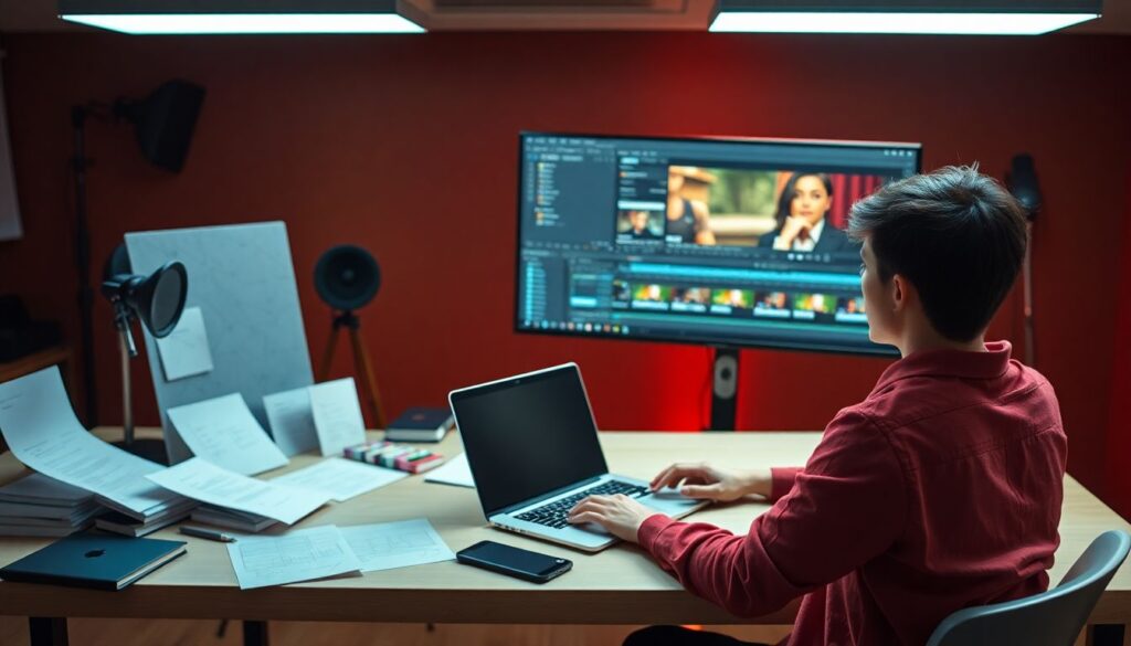 Обучающие материалы по созданию трейлеров и постеров - иллюстрация