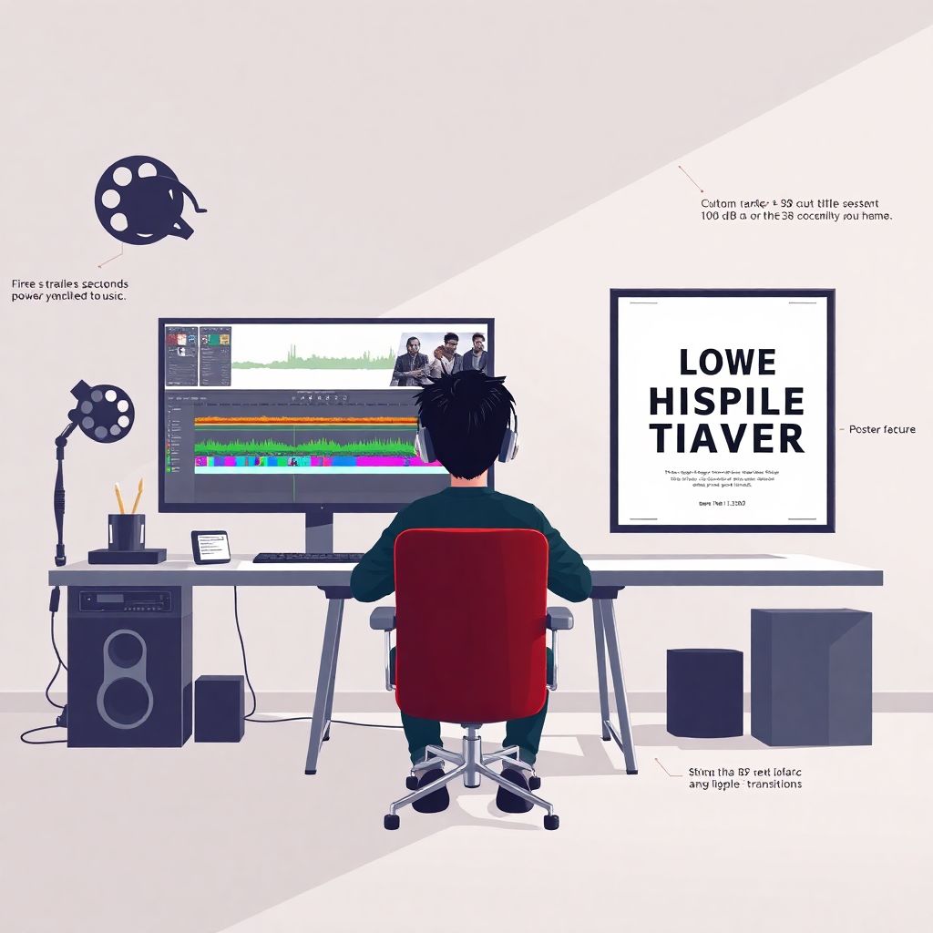 Обучающие материалы по созданию трейлеров и постеров для эффективного продвижения