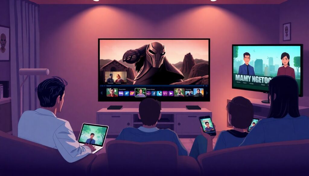 Как выбрать лучший фильм для вечернего просмотра - иллюстрация