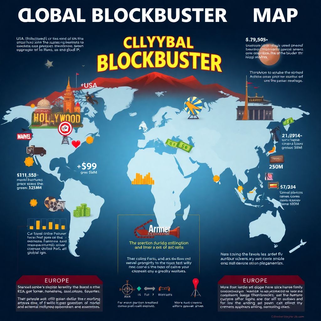 Сравнительный анализ бюджетов блокбастеров разных стран киноиндустрии
