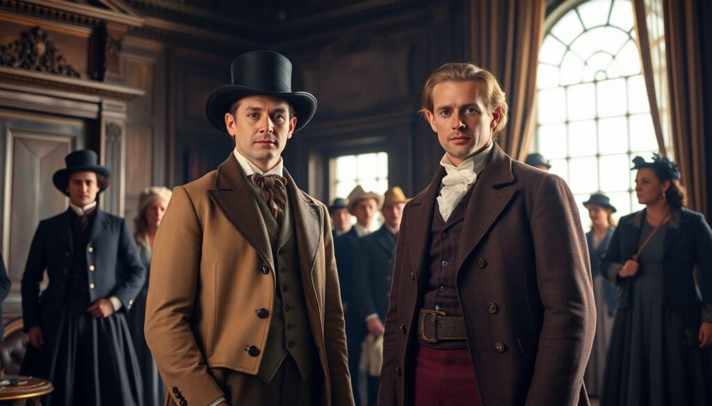 Обзоры костюмов персонажей и их символика - иллюстрация