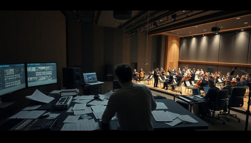 Музыкальные треки к блокбастерам: кто сочиняет саундтреки - иллюстрация