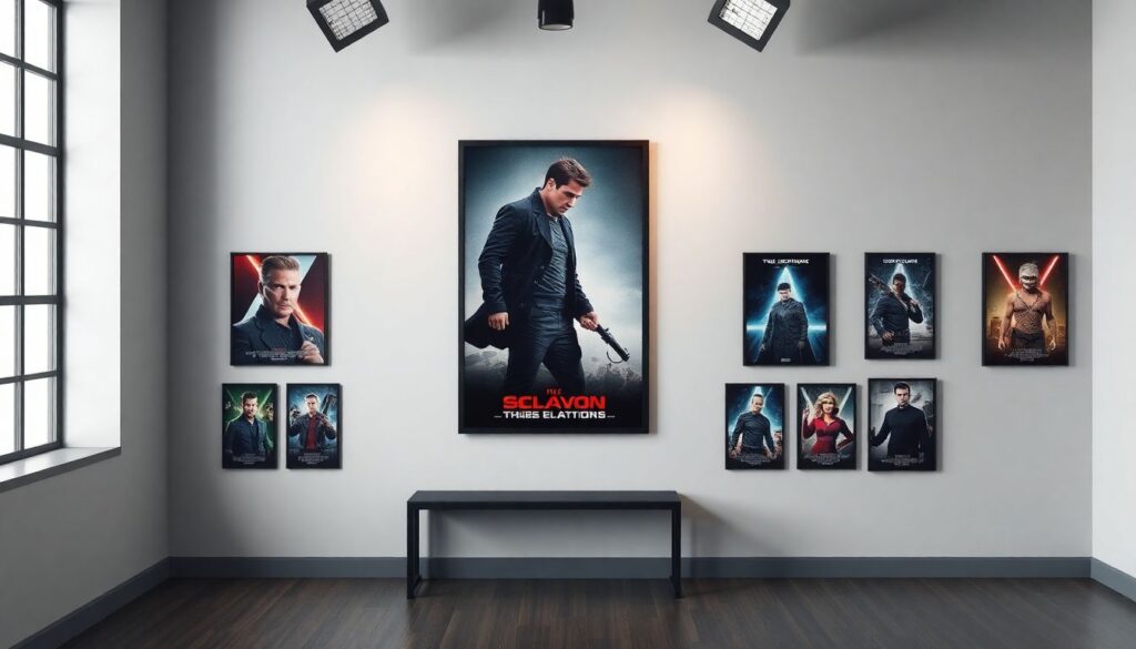 Галереи промо-материалов к блокбастерам - иллюстрация