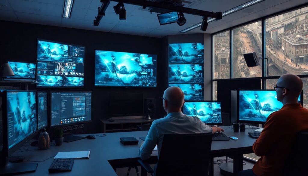 Истории создания визуальных эффектов высокого уровня - иллюстрация