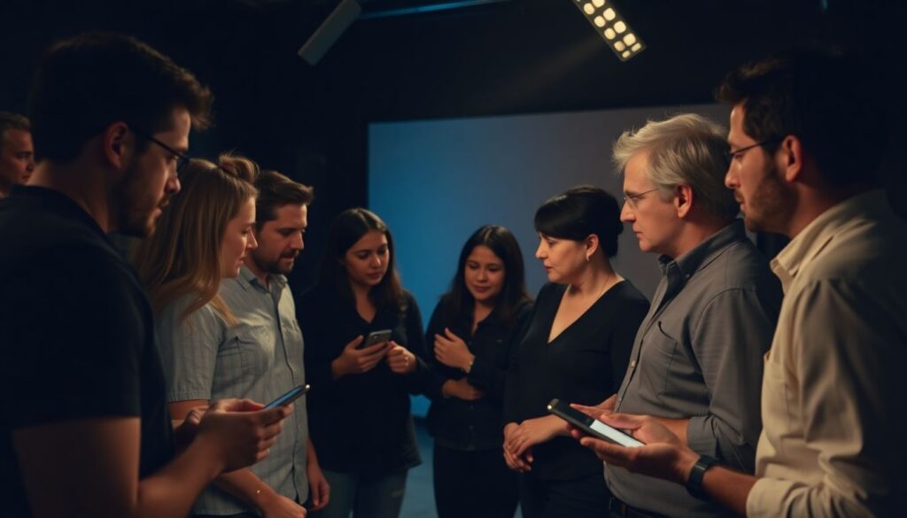 Интервью с актёрами о подготовке к сложным сценам - иллюстрация