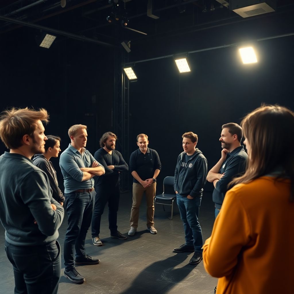 Интервью с актёрами о подготовке к сложным сценам в кино и театре