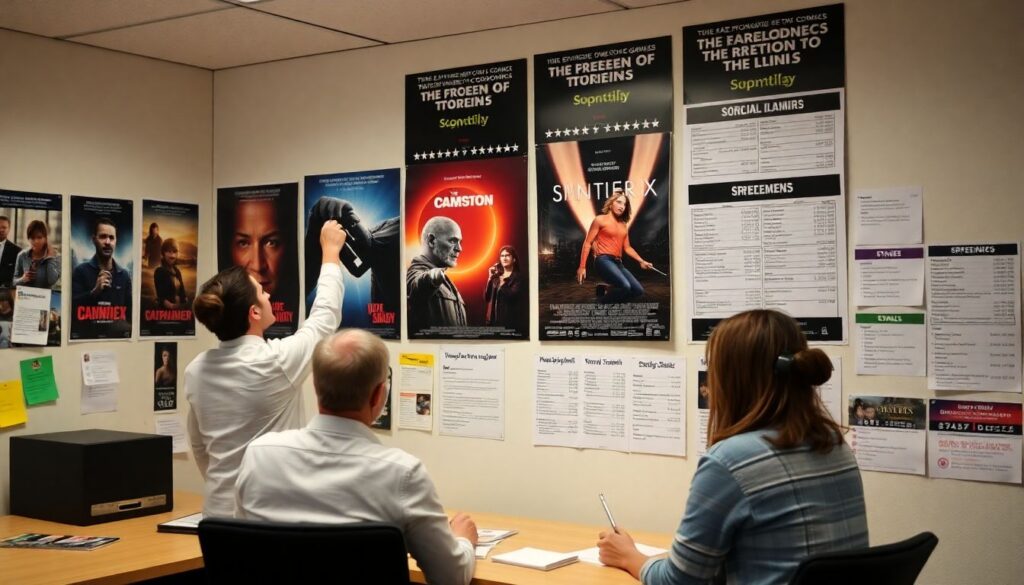 Истории успеха лайн-апов новых картин - иллюстрация