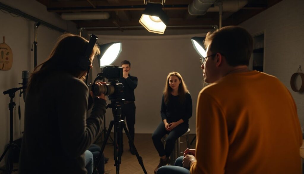 Эксклюзивные фото со съемок и закулисье - иллюстрация