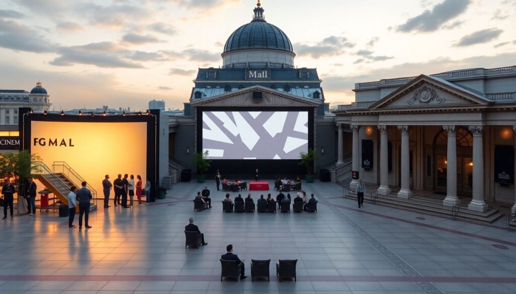 Кинопоказы в необычных локациях и их эффект на интерес к релизам - иллюстрация